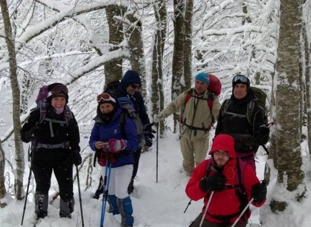 FOTO : MAKARSKI PLANINARI DANAS NA SNJEŽNOM STOŽERU! –